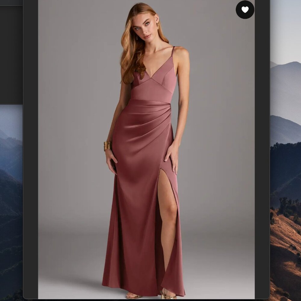 Azazie Shania Dress in Amethyst